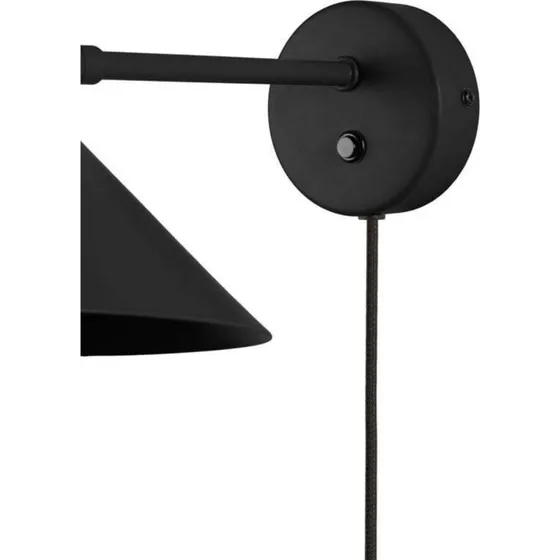 Globen Lighting Cannes 20 Wandlamp - Zwart - Ø 20 cm