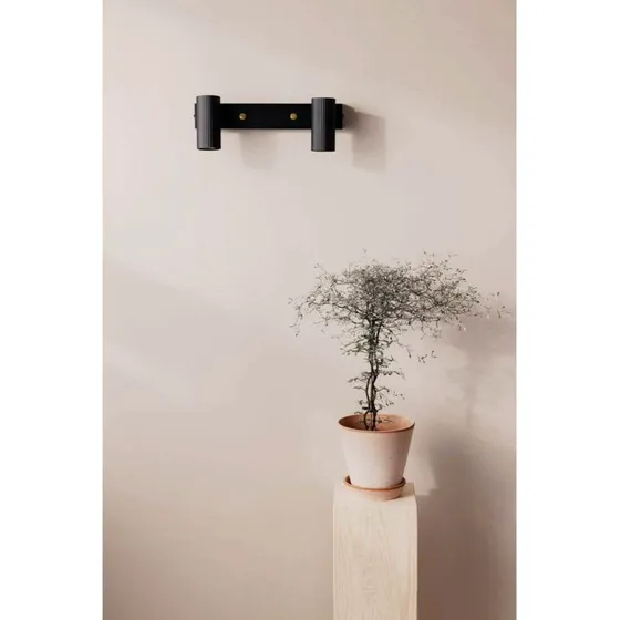 Globen Lighting Hubble 2 Wandlamp - Zwart