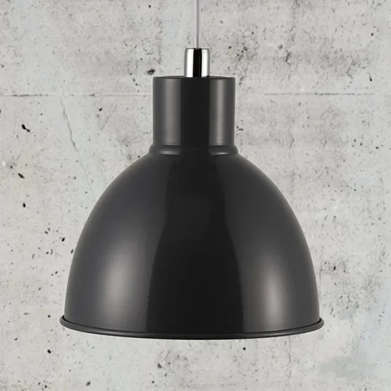 Nordlux Pop LED Hanglamp - Antraciet - E27 - 215 mm