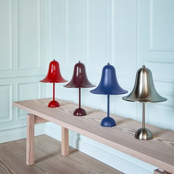 VERPAN Pantop Tafellamp Metallic Mat Ø23