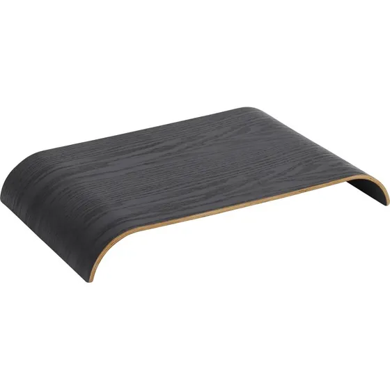 AYTM Curva dienblad zwart, 41 x 25 x 5 cm, hout