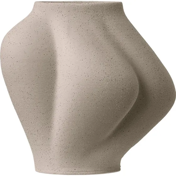 AYTM Vaas Saltare, 25 cm, Taupe, Keramiek