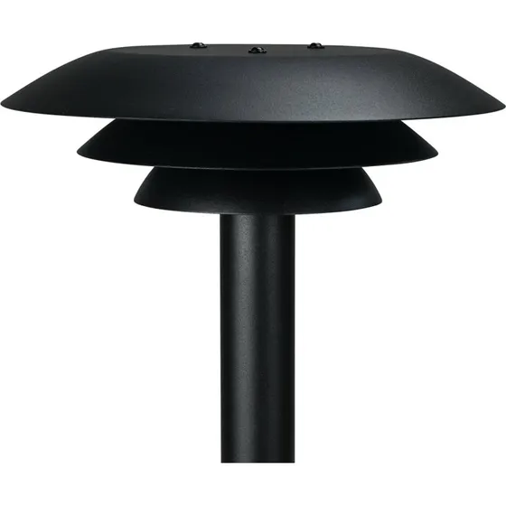 Dyberg Larsen DL25 Outdoor Buitenlamp - Mat Zwart - Ø 25cm