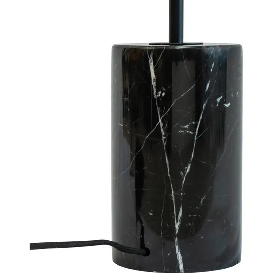 Dyberg Larsen Marble Vloerlamp - Zwart Marmer