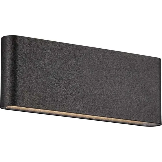 Nordlux Kinver Wandlamp Zwart 26cm - LED 10W 800lm