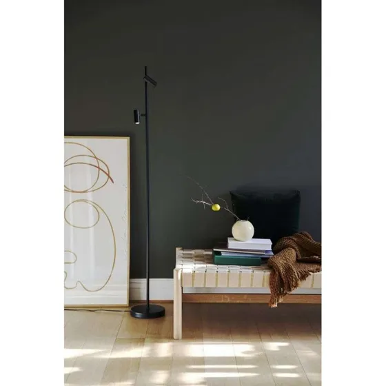 Nordlux Vloerlamp Omari zwart - LED dimbaar