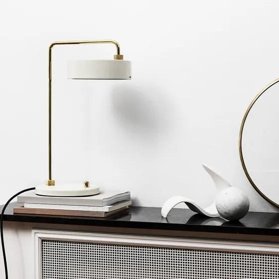 Made By Hand Petite Machine Tafellamp - Oyster White