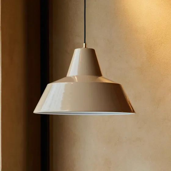 Made By Hand Workshop W4 hanglamp - Crème - Aluminium