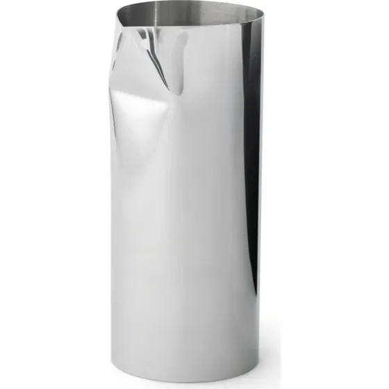 New Works Karaf Pleat, 0,9 liter, roestvrij staal, spiegelend