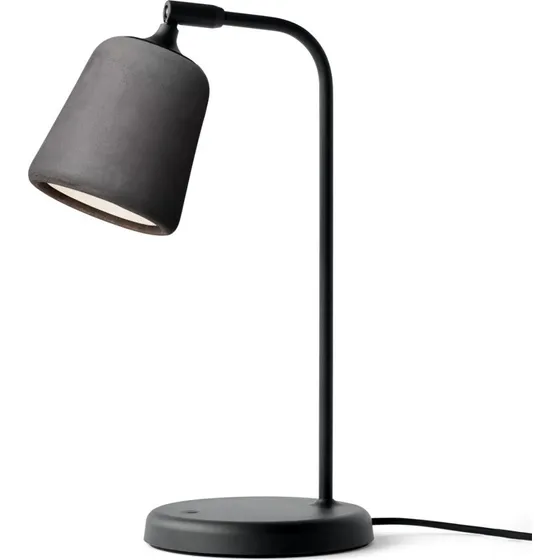 New Works Material Tafellamp - Dark Grey Concrete