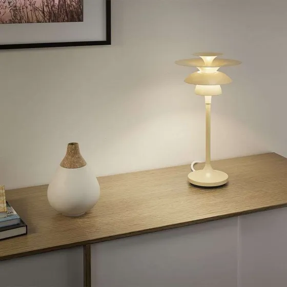 Belid Picasso Tafellamp H34,8 - Licht Honing - Metaal