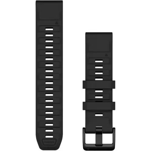 Garmin QuickFit® 22 Silicone Bandje - Zwart - One Size