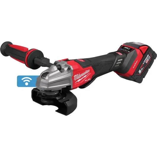 Milwaukee M18 FUEL 125mm Haakse Slijper (2x 5.0Ah)