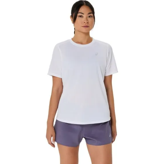 Asics Core SS T-shirt Dames Wit - Maat M
