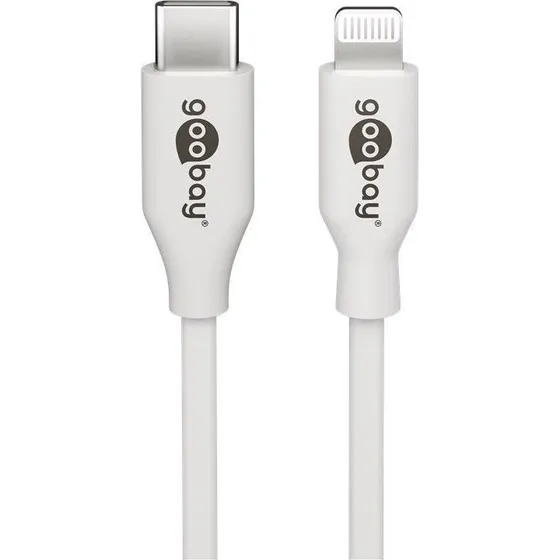 Belkin Lightning-naar-USB-C™-kabel, wit, 0,5 m