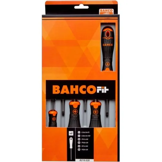 Bahco B219.026 Schroevendraaier Set 6-delig