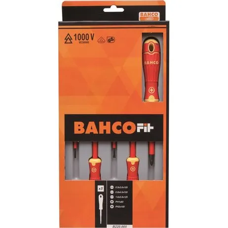 Bahco Gesoleerde Schroevendraaierset B220.005 - 5-delig
