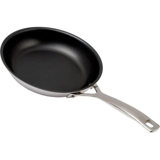 Le Creuset Magnetik RVS Koekenpan 20 cm met Anti-aanbaklaag