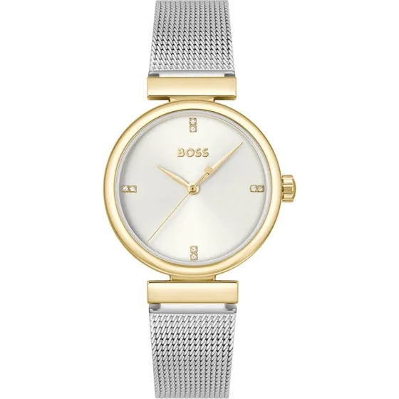 Hugo Boss Rosehill Dameshorloge 32 mm Goudkleurig