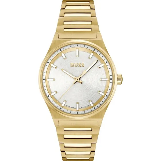 Hugo Boss Candora HB1502738 Dameshorloge Geelgoud