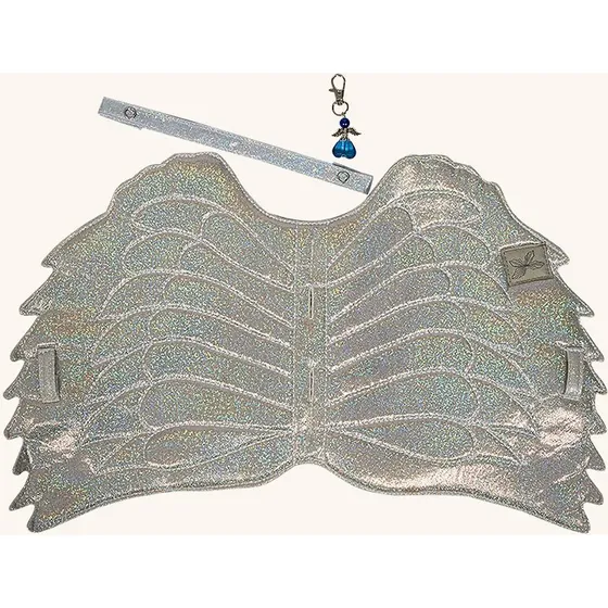 byASTRUP Glitter Zadelpad met Hoofdband & Sleutelhanger