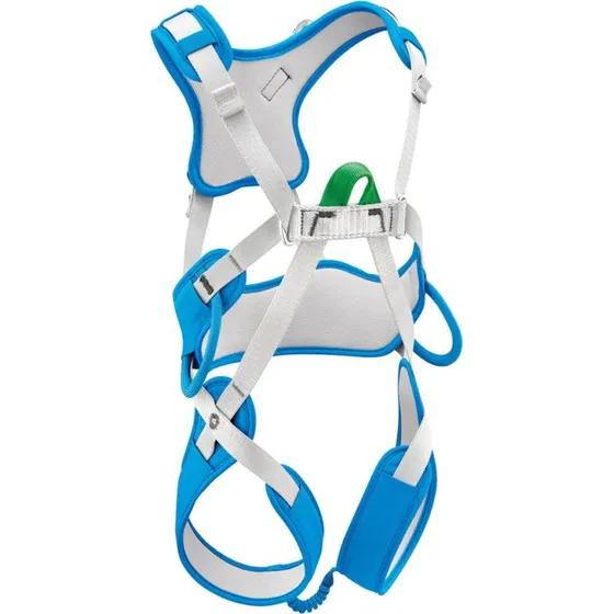Petzl Ouistiti Blauw, Integraal Klimharnas voor Kinderen