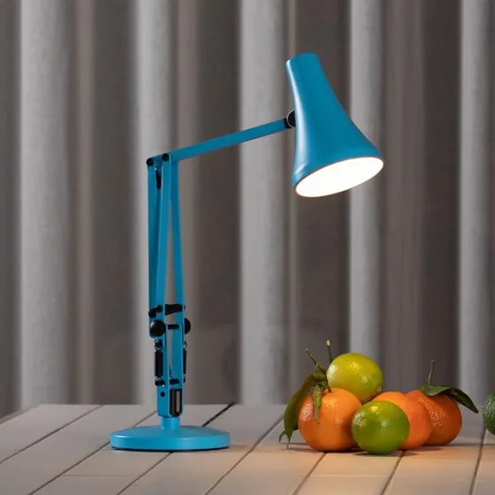 Anglepoise 90 MINI MINI VIVID LED tafellamp - Turkooisblauw