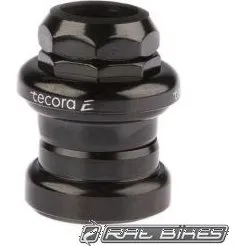 Tecora balhoofdset 1-1.1/8 (Gazelle) zwart