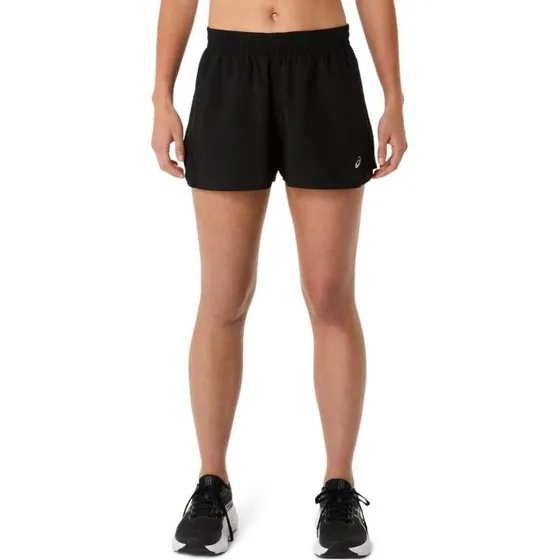 Asics Core Split Dames Hardloopshort - Zwart
