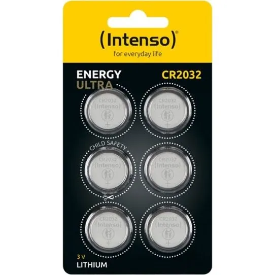Intenso Energy Ultra CR2032 3V, 6-pack, knoopcel