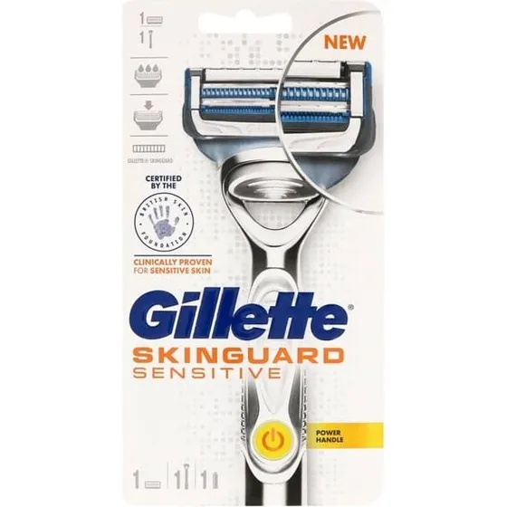 Gillette SkinGuard Sensitive Skin Shaving Razor + Blade