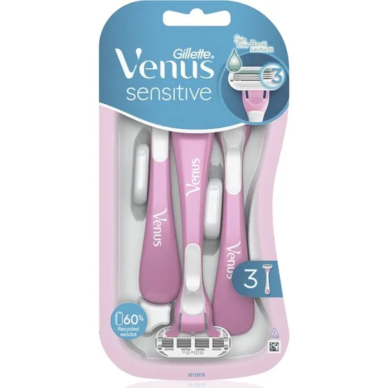 Gillette Venus Sensitive Wegwerpscheermesjes (3 stuks)