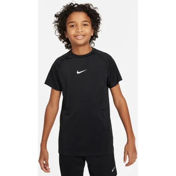 Nike Pro Dri-FIT T-shirt Jongeren - Zwart - Maat 137-146