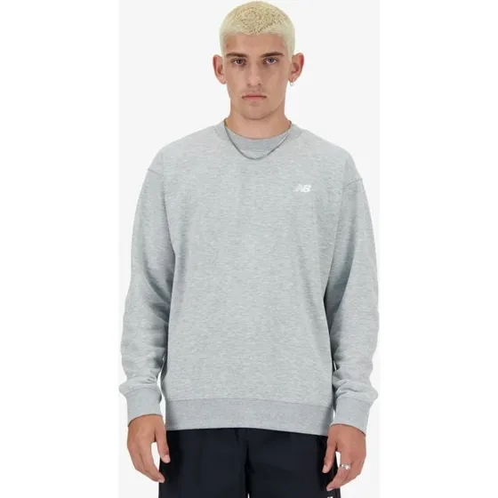 New Balance Sport Essentials Crew Sweatshirt Heren - Grijs - L