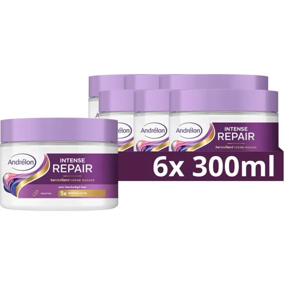 Andrlon Intense Repair Crme Haarmasker 6 x 300 ml