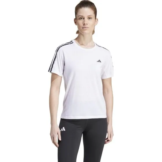 adidas Dames Own the Run 3-Stripes T-shirt