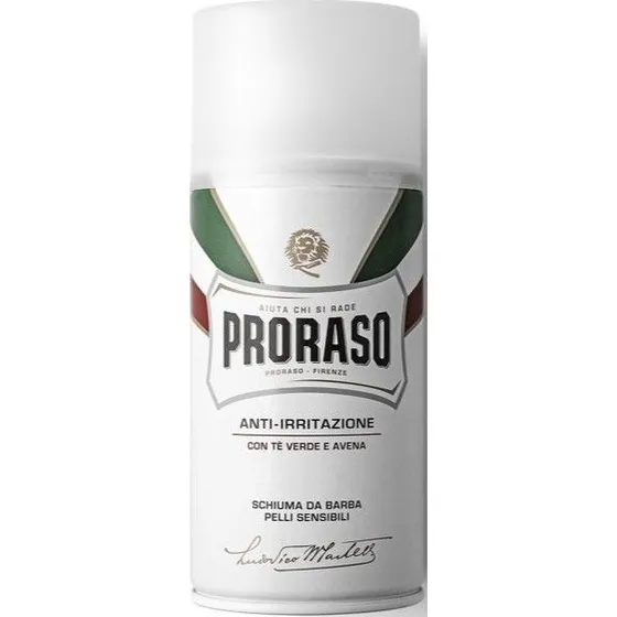 Proraso White Sensitive Scheerschuim 300 ml