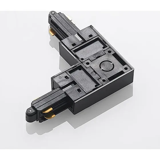 Lindby Linaro Track Hoek Connector Zwart
