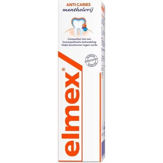 Elmex Anti-Caris Tandpasta Mentholvrij 75ml