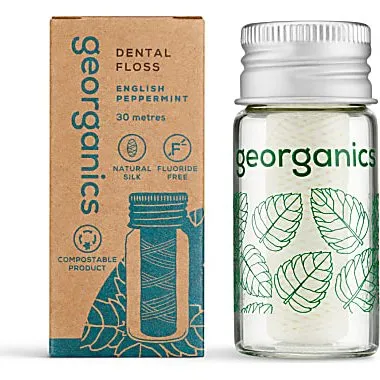 Georganics Plasticvrije Flos Engelse Pepermunt 30m