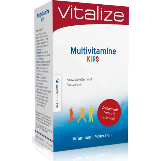 Vitalize Multivitamine Kids 60 Kauwtabletten