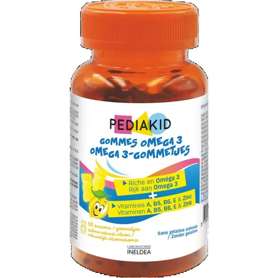 Pediakid Omega 3 Gummies 60 voor kinderen vanaf 3 jaar