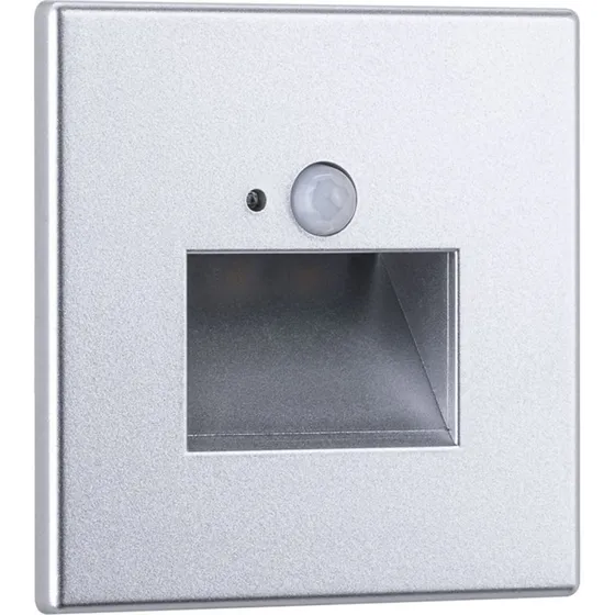 Paulmann Edge Quadro LED-inbouwwandlamp Square Mat Chroom met Sensor