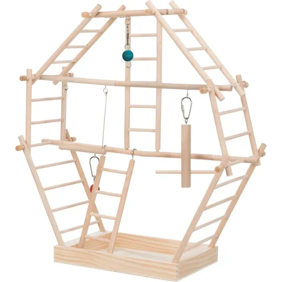 Trixie Ladder-Speelplaats Hout 44x44x16 cm