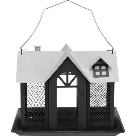 Trixie Voederhuis Villa Zwart 26x19x19 cm