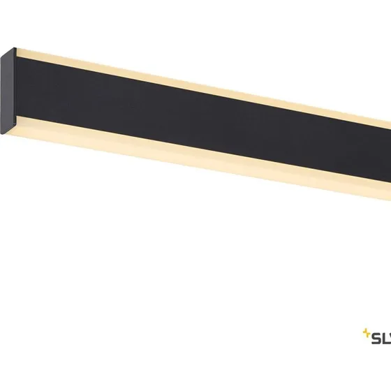 SLV One Linear Hanglamp Zwart 140cm - 35W LED Up/Down