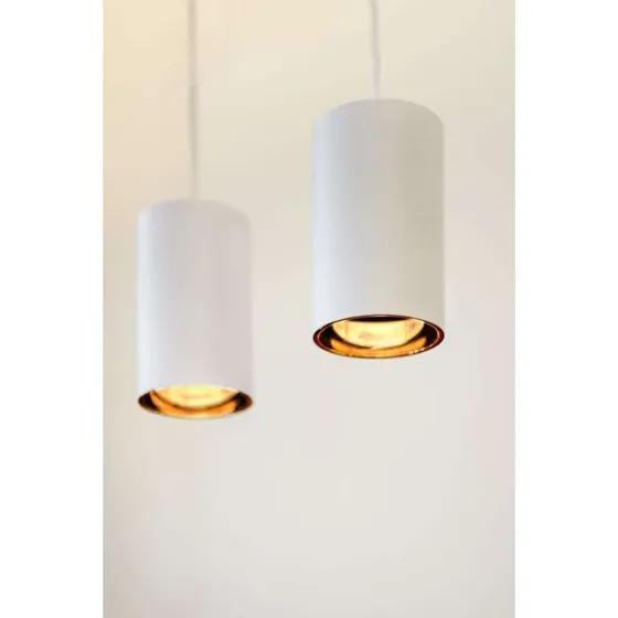 SLV Asto Tube Pendelhanglamp Wit - 2x GU10