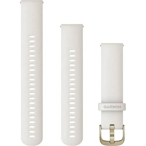 Garmin Quick Release Horlogebandje 20 mm - Wit Silicone