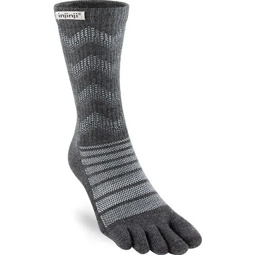 Injinji Outdoor Midweight Crew Wandelsok - Slate