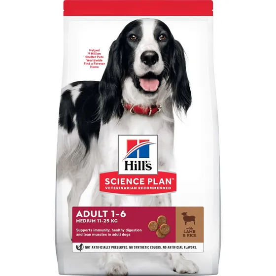 Hill's Science Plan Canine Adult Medium Lam&Rijst 2.5 kg